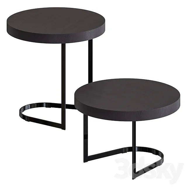 Minotti kay tables 3DModel