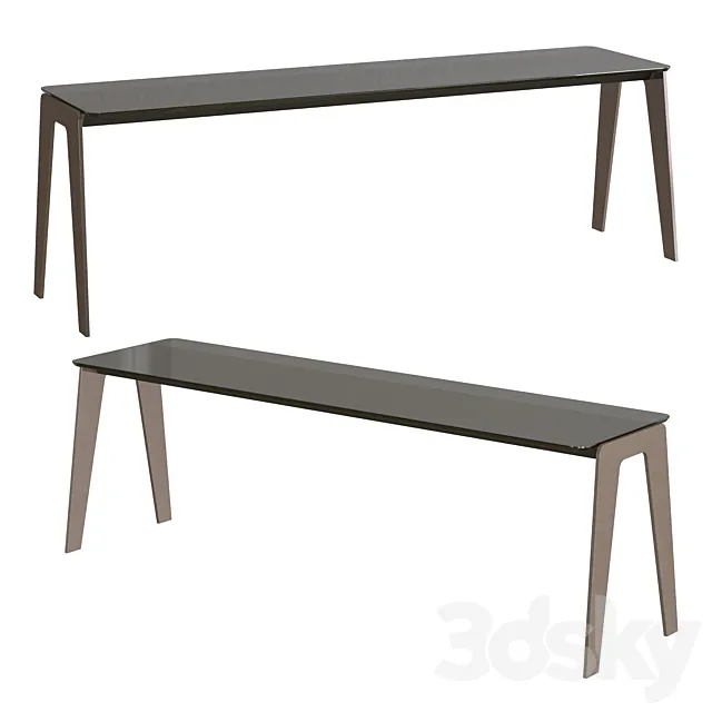 Minotti Kirk - console table 3DModel