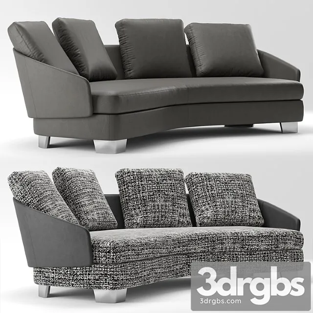 Minotti lawson arrangement c 2 3D Model Free