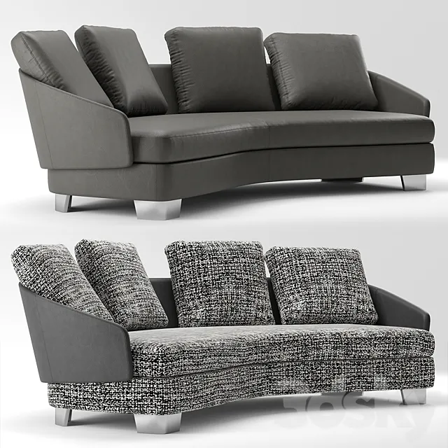 minotti lawson arrangement C 3D Model