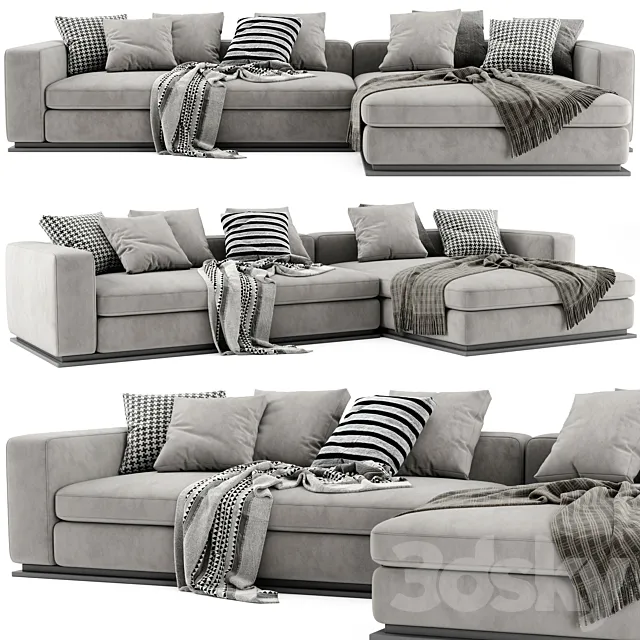 Minotti Leonard Chaise Longue Sofa Free Download