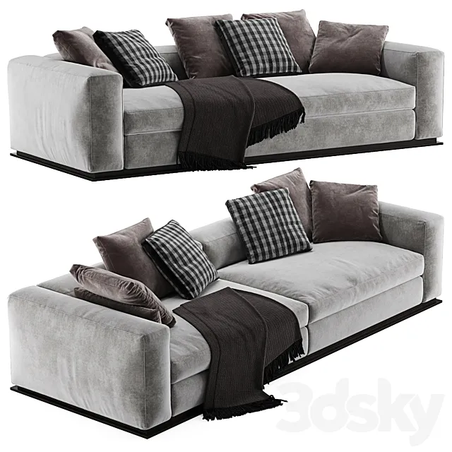 Minotti leonard sofa 3DModel
