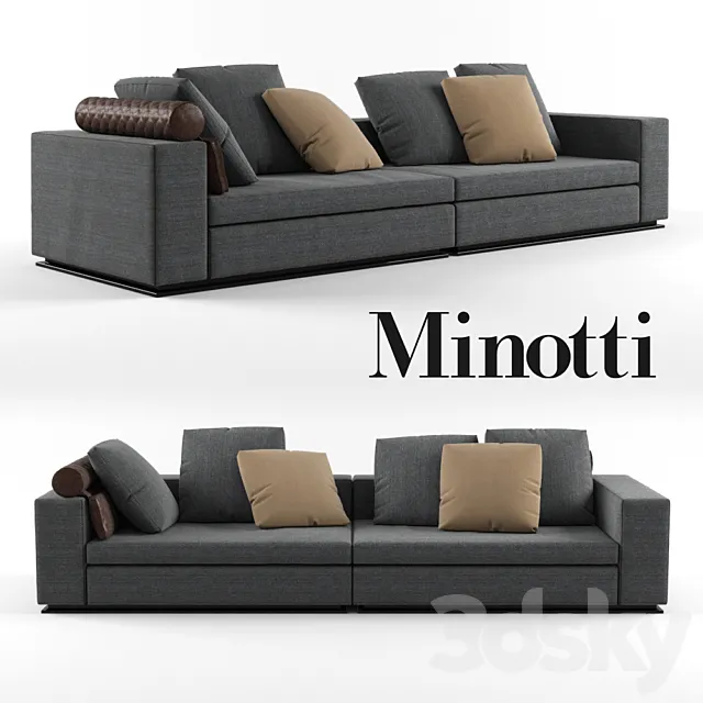 Minotti Leonard Sofa 3DModel