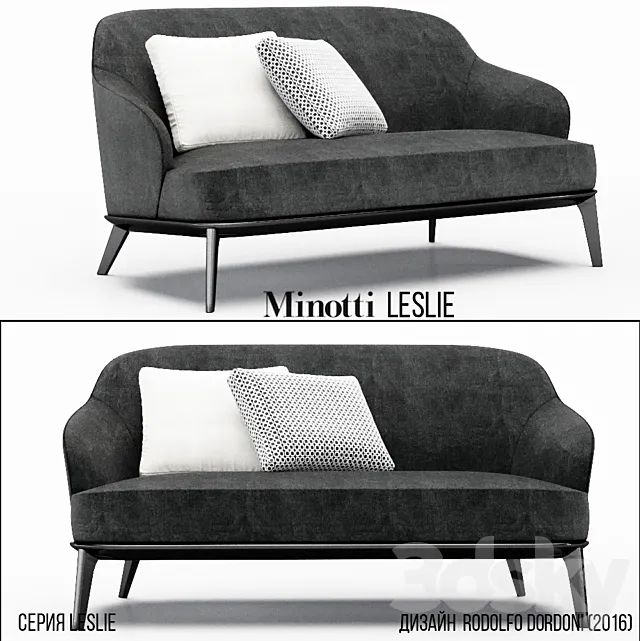 Minotti LESLIE 3DModel