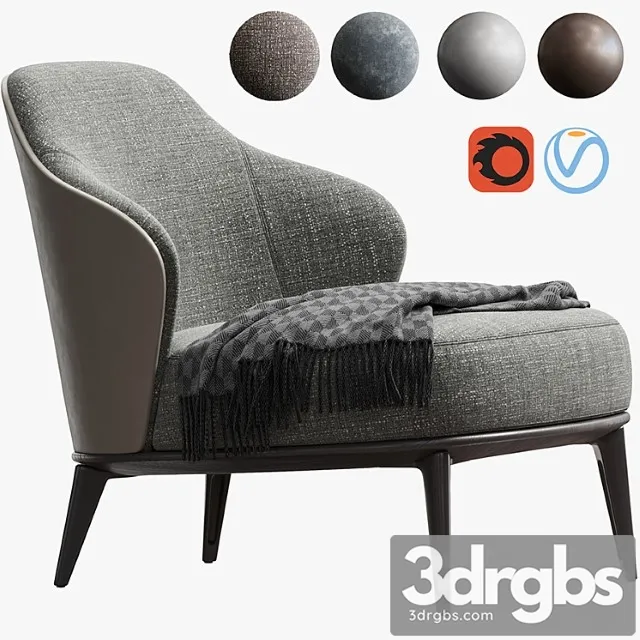 Minotti leslie armchair