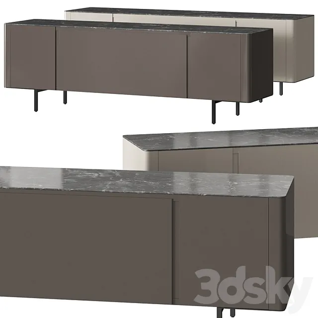 Minotti lou sideboard 3DModel