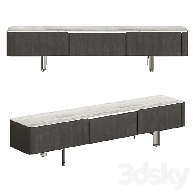 Minotti Lou Sideboard 3DModel