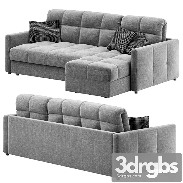 Minotti moon seater sofa 2 3D Model Free