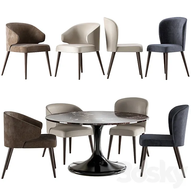 Minotti neto 3D Model