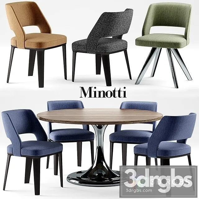 Minotti Neto Table Owens Chair Free Download
