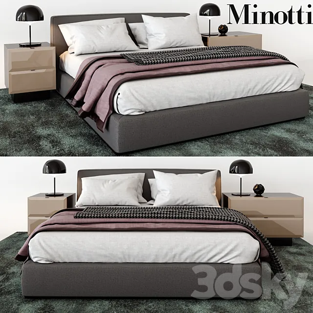 minotti powel 3DModel