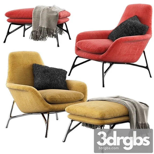 Minotti prince 3D Model Free