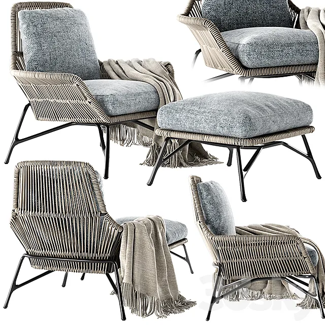 Minotti Prince "Cord" Indoor 3DModel