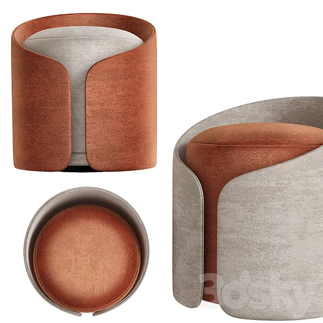 Minotti puf 3DModel