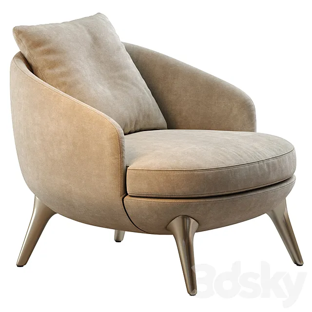 Minotti Raphael 3D Model