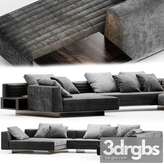 Minotti Roger 3D Model Free