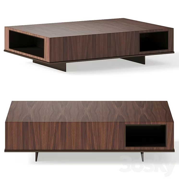 Minotti Roger Coffee Table 3D Model