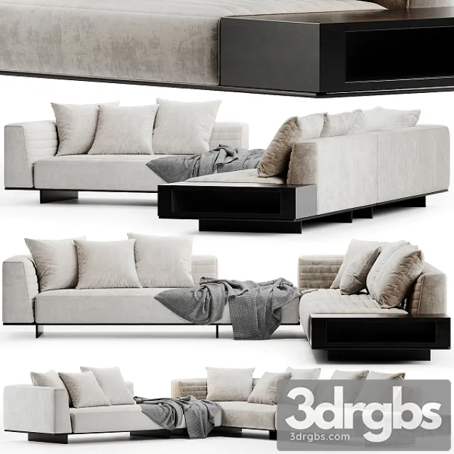 Minotti Roger Vol2 3D Model Free