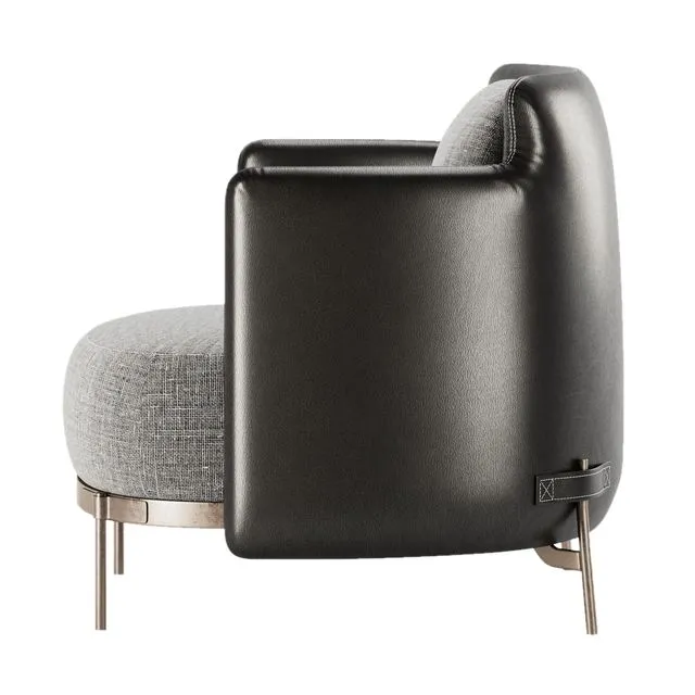 Minotti Tape Armchair 2 3D Model