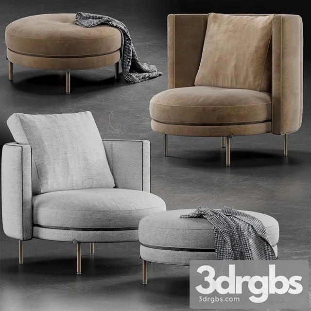 Minotti Torii 3D Model Free