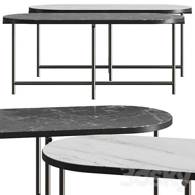 Minotti Torii Secretaire 3DModel