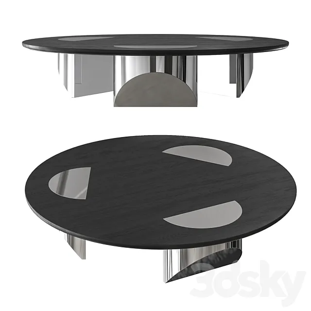 Minotti Wedge Coffee Table 3DModel