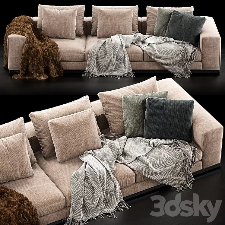 Minotti west sofa 2