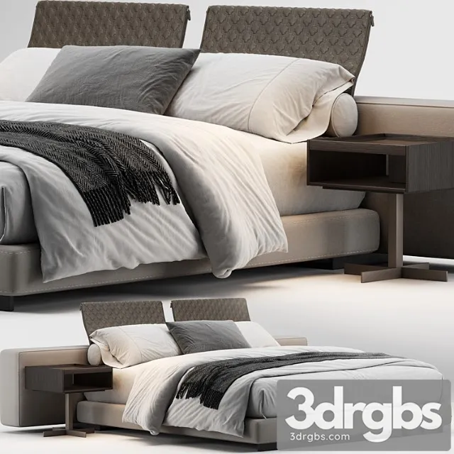 Minotti yang bed