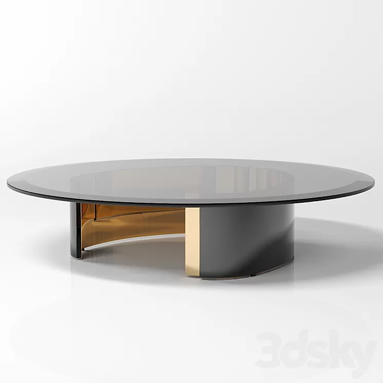 Minotti_Bangle Round coffee table