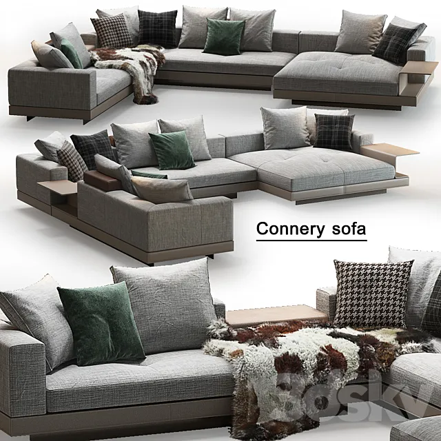 Minotti_Connery sofa 02 3DModel