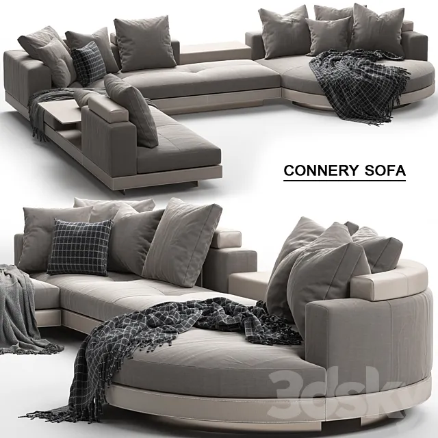 Minotti_Connery sofa 3DModel
