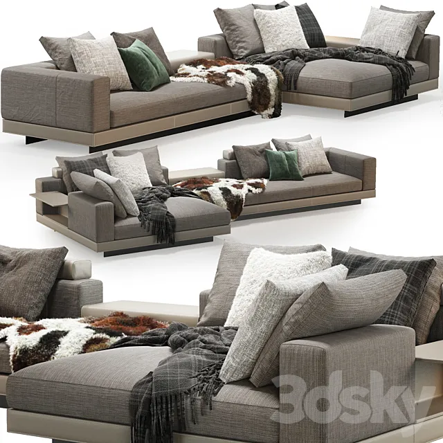 Minotti_Connery sofa 3DModel