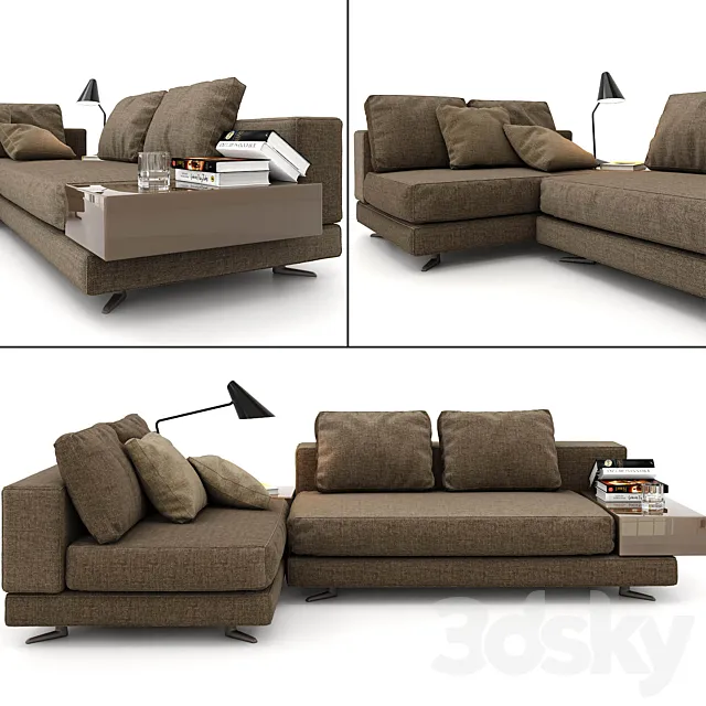 Minotti_sofa 3DModel