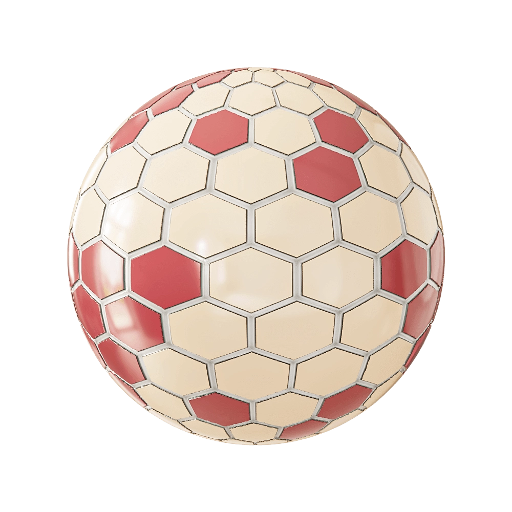 Mira ceramic - Hexagon 3D Model