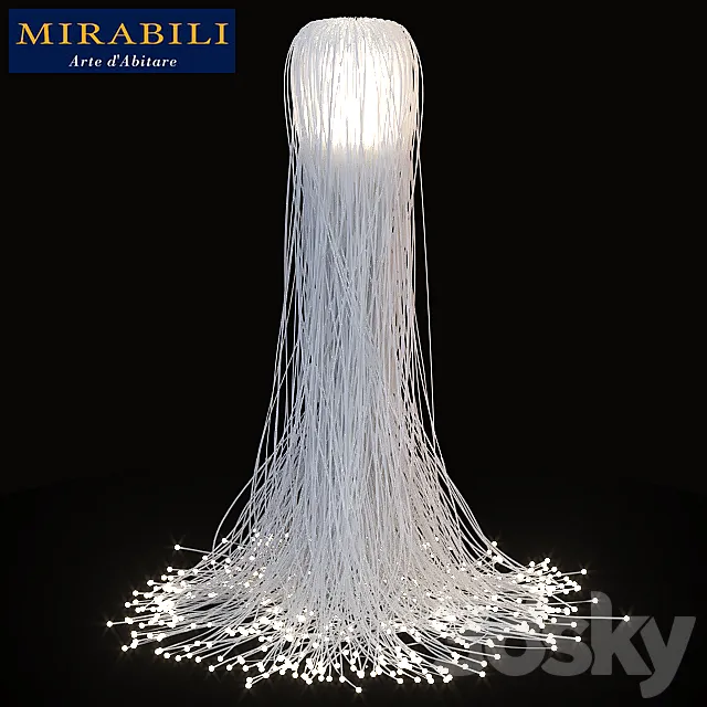 Mirabili Roberto Fallani Piccola Cassiopea table lamp 3DModel