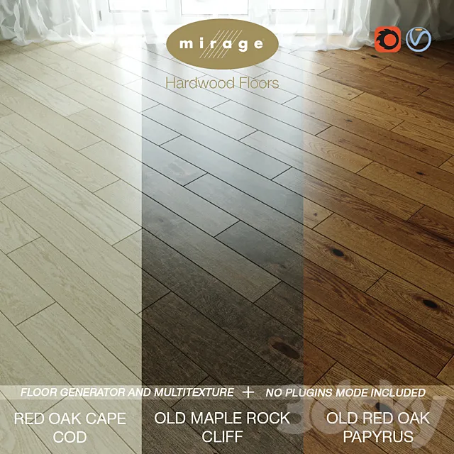 Mirage Floors Vol.18 3D Model