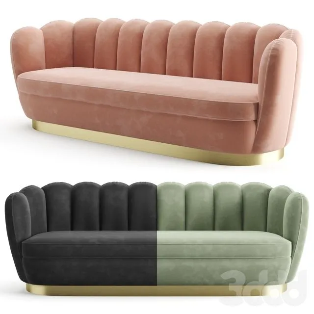 Mirage sofa 3D Model