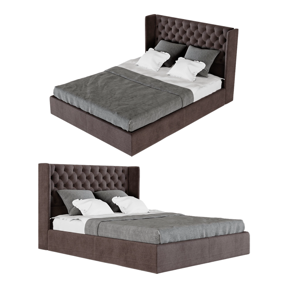 Mirlachev - Bed BARSELONA 3D Model