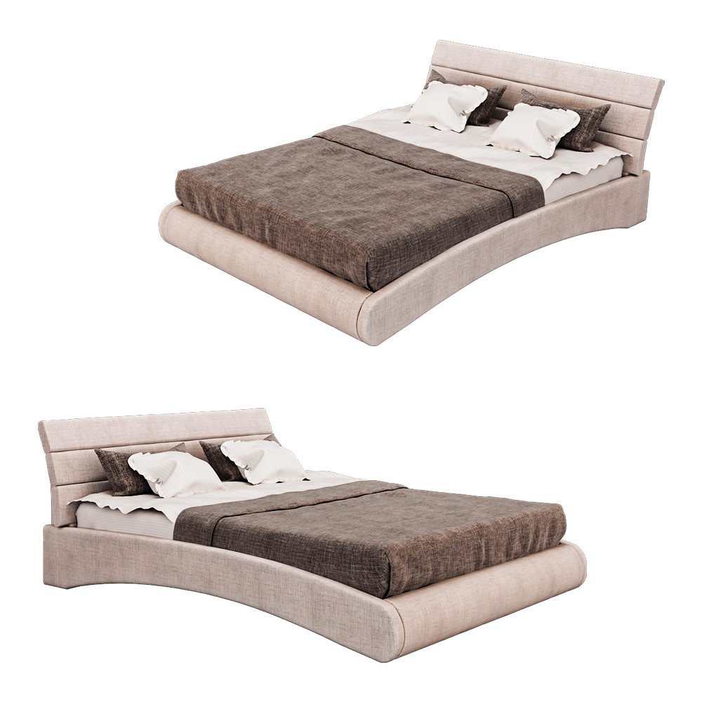 Mirlachev - Bed ELEGANCE 3D Model