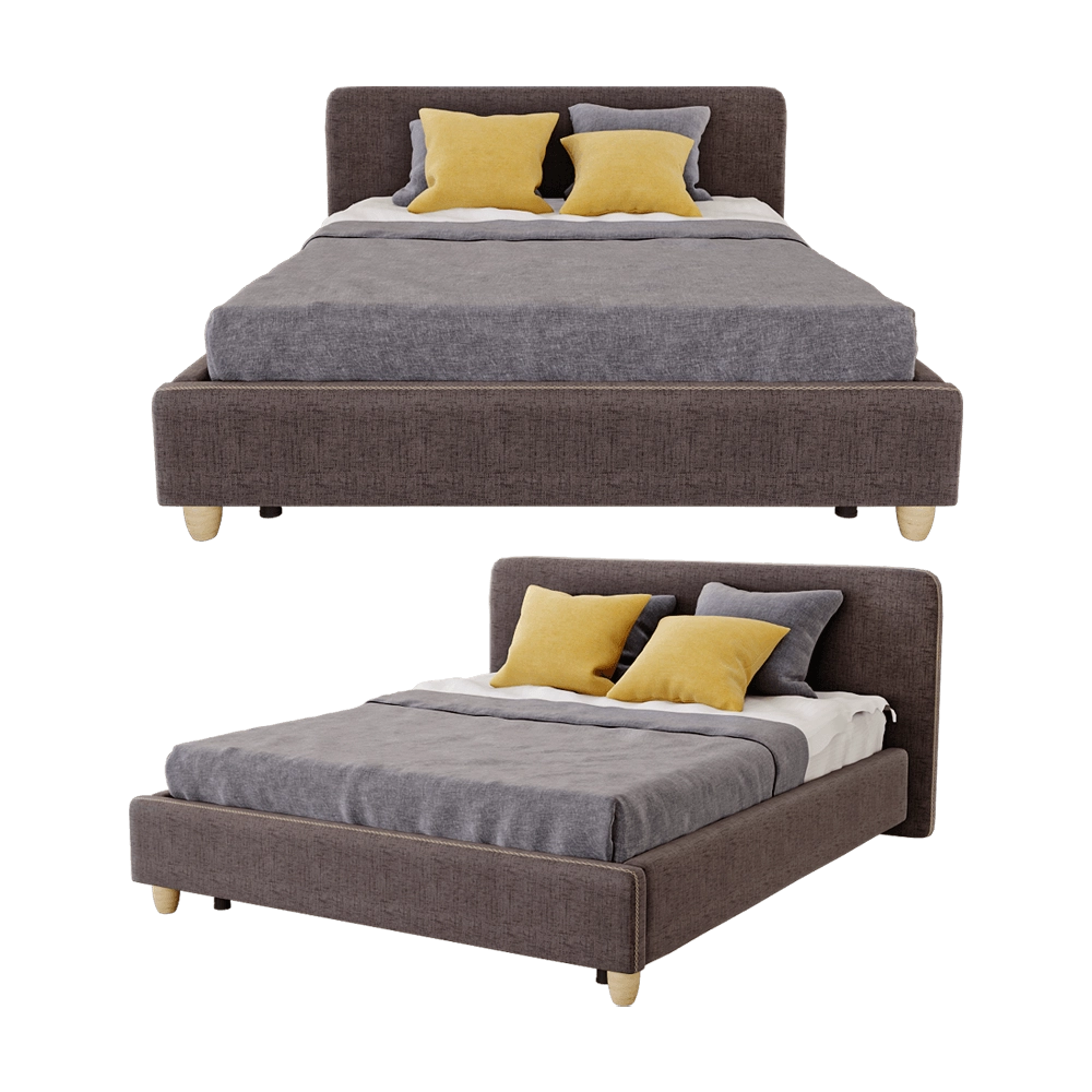 Mirlachev - Bed Norvegia 3D Model