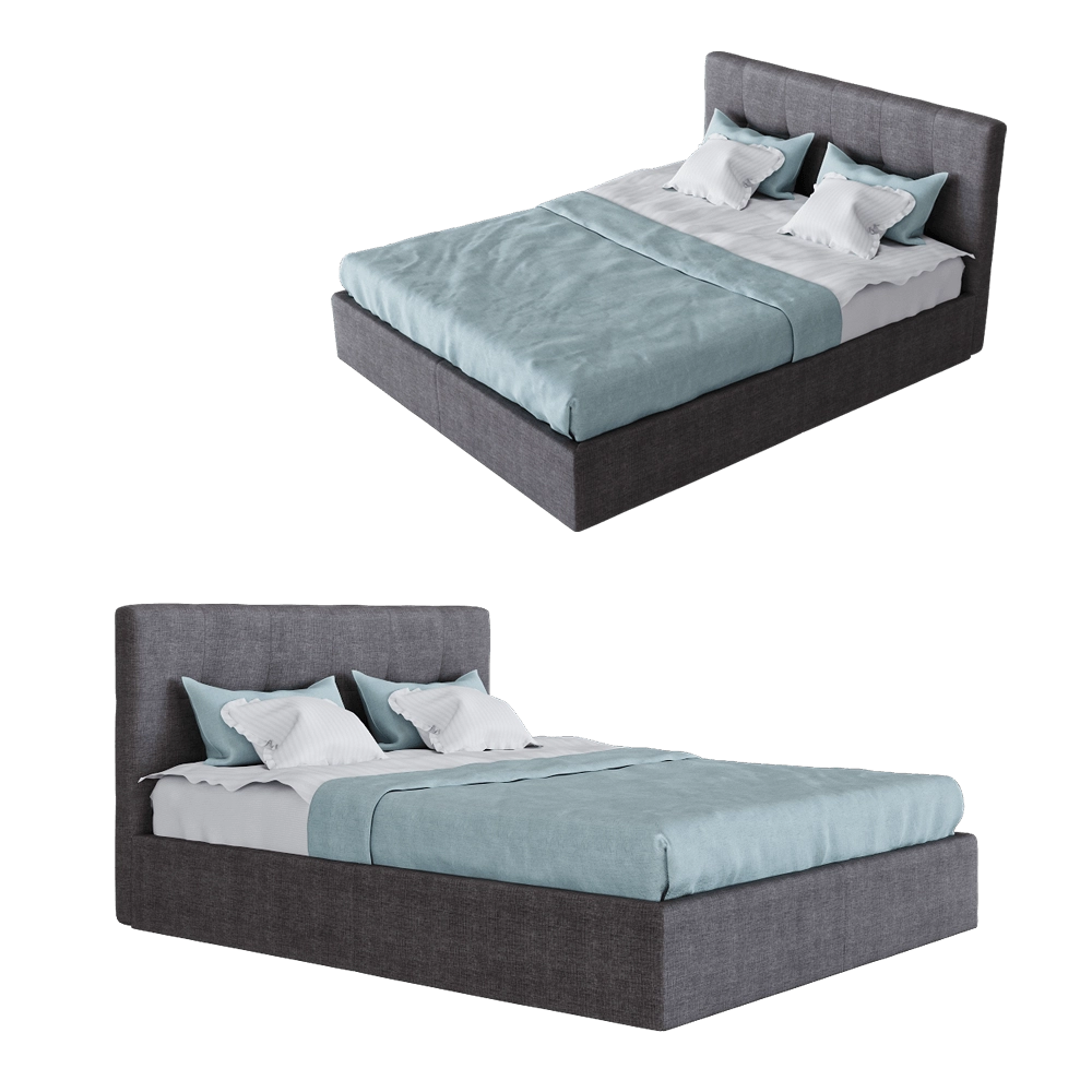 Mirlachev - Bed VENEZIA 3D Model