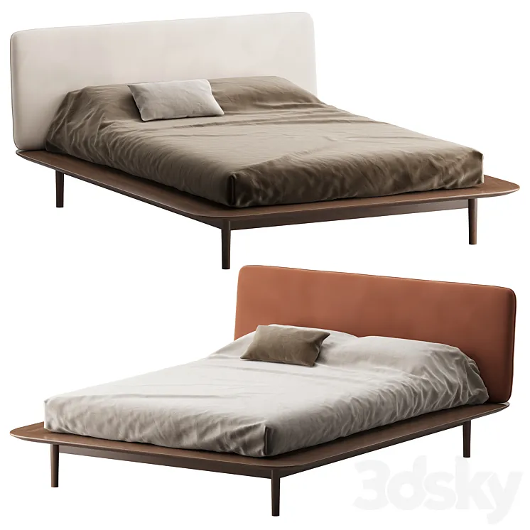 Miro Bed 3D Model Free