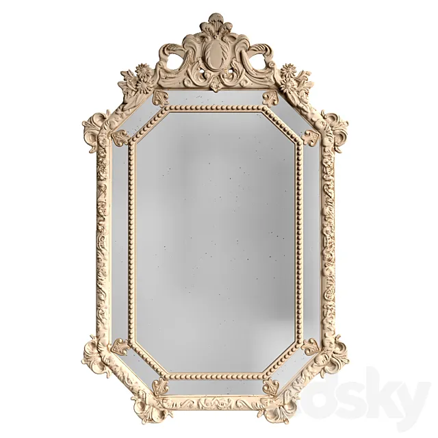 Mirror 3180 model LoftDesigne 3D Model