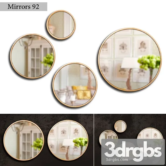 Mirror 92 3D Model Free