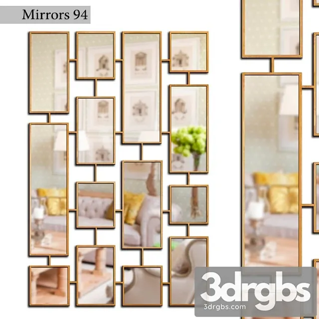 Mirror 94 3D Model Free