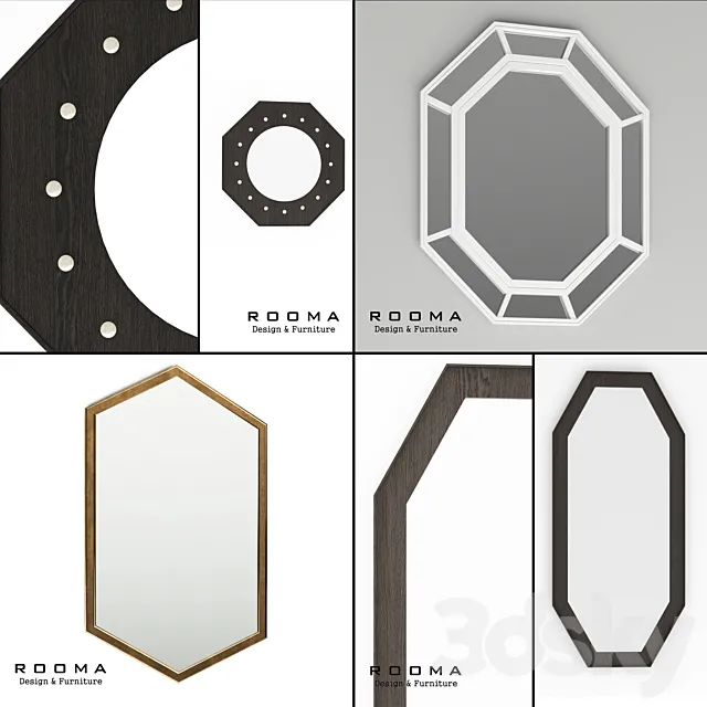 Mirror Adam. Gala. Ilon. Mars Rooma Design 3DModel