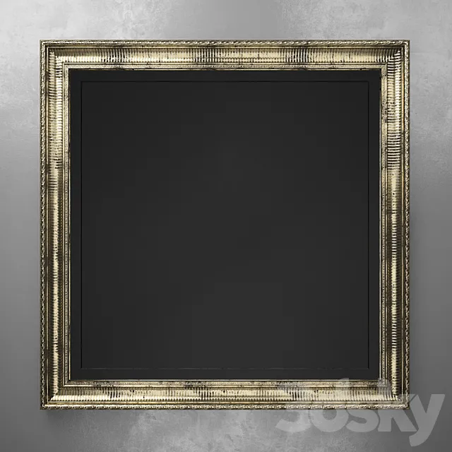 Mirror (baguette art.BR 249-03. South Korea) 3DModel