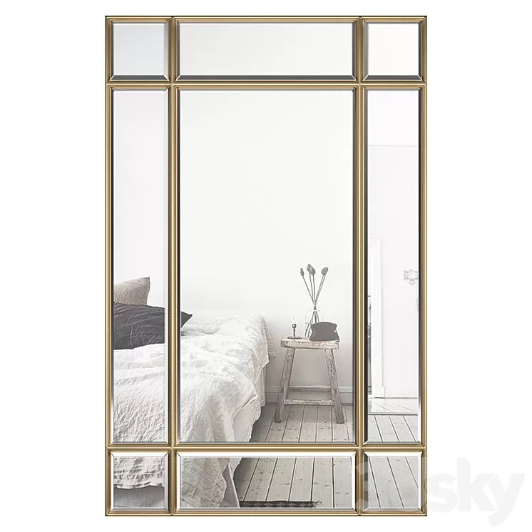 Mirror Beaumont Eichholtz 112918 3D Model