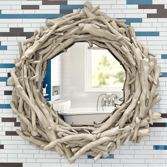 Mirror branch 3DModel