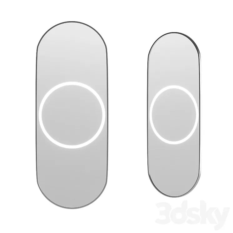 Mirror Capsule 001L from Apika 3D Model